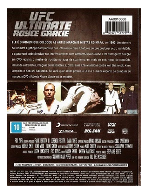 UFC ROYCE GRACIE.
