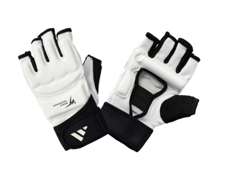 guante adidas blanco