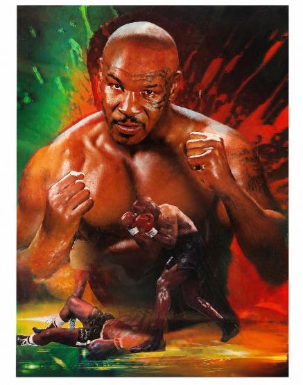 cuadro de boxeador