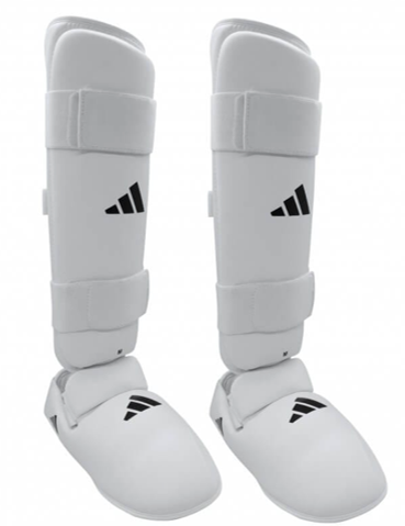 CANILLERA ADIDAS BLANCO.