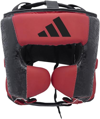 casco adidas rojo