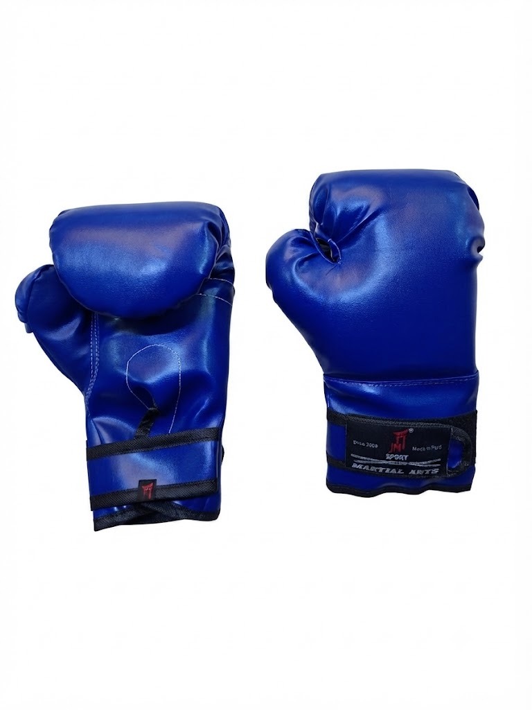 guantes azul jm..