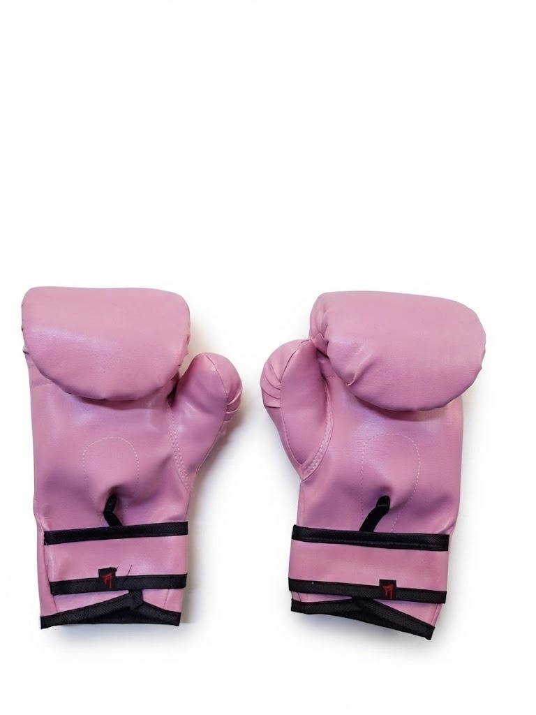 guantes rosado